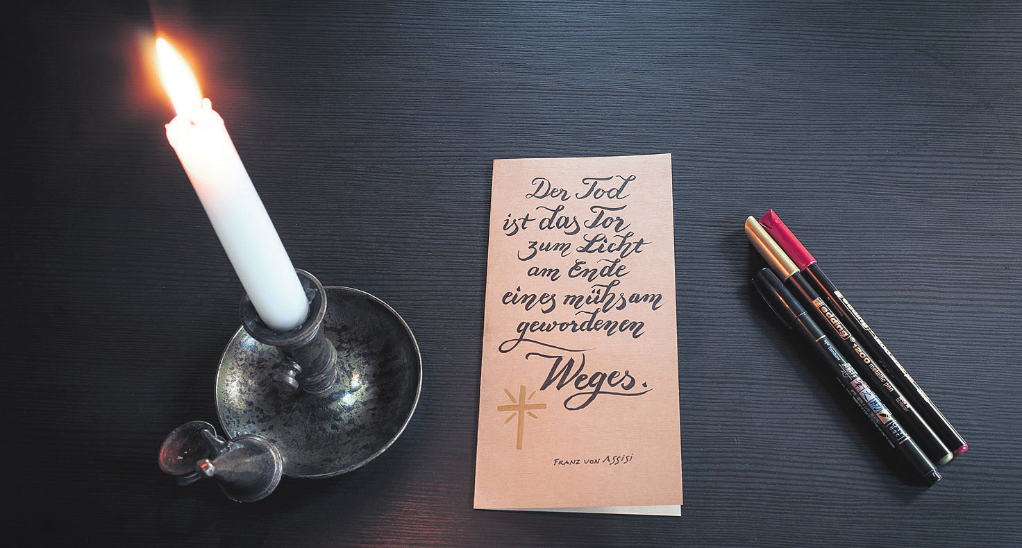 Kondolieren mit Abstand